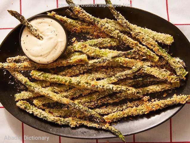 parmesan crusted asparagus fries